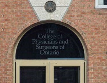 Ontario College of Physicians policy challenged